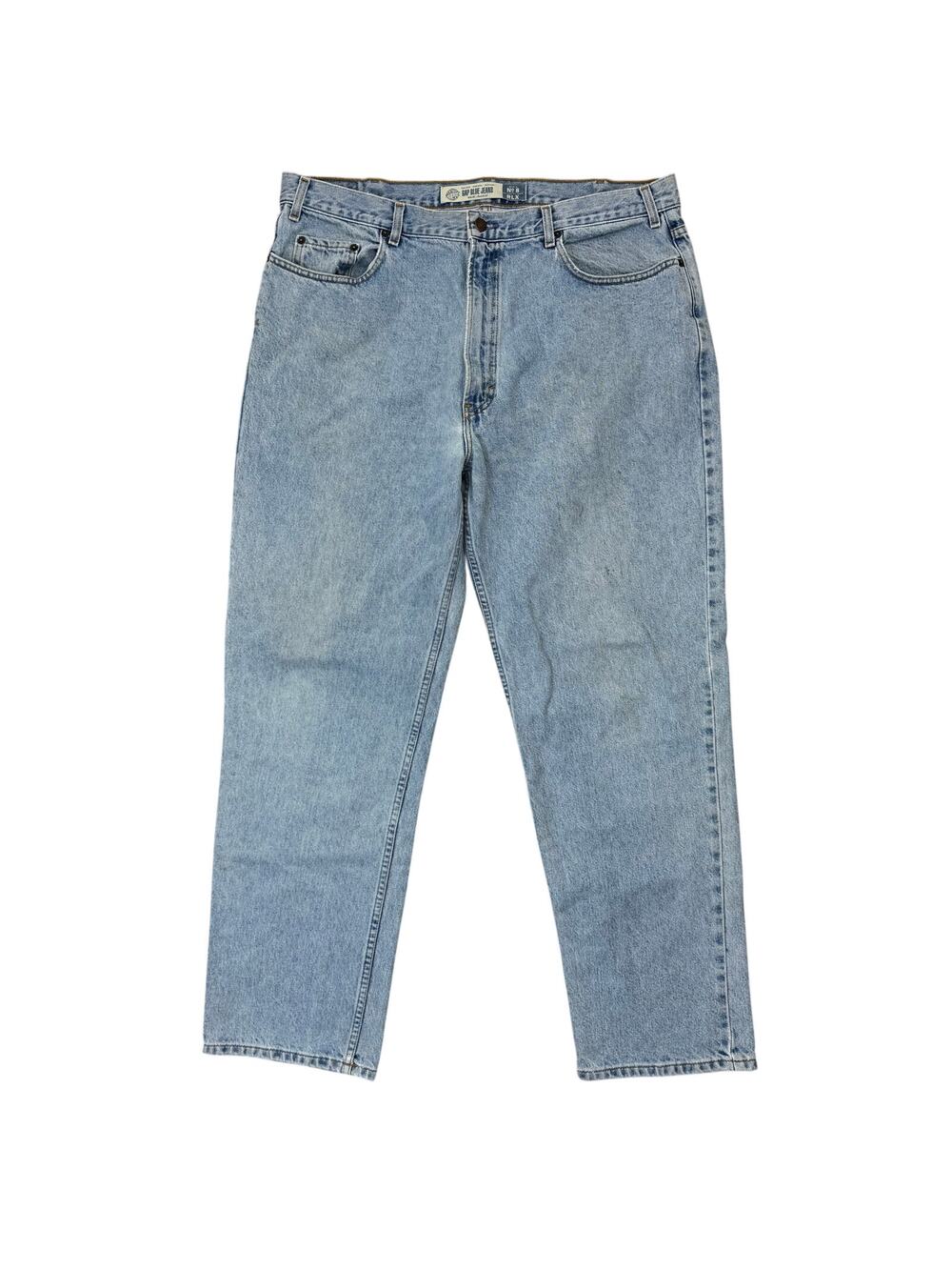 Vintage 90s GAP Light Wash Relaxed Fit Jeans Men's W40 L32 USA